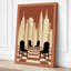 Urban Interior Geometry Art Deco - Wrapped Canvas-110213248-110213265