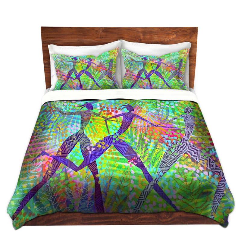  Housses de couette en microfibre Jennifer Baird Freedom in the rain forest, Simple