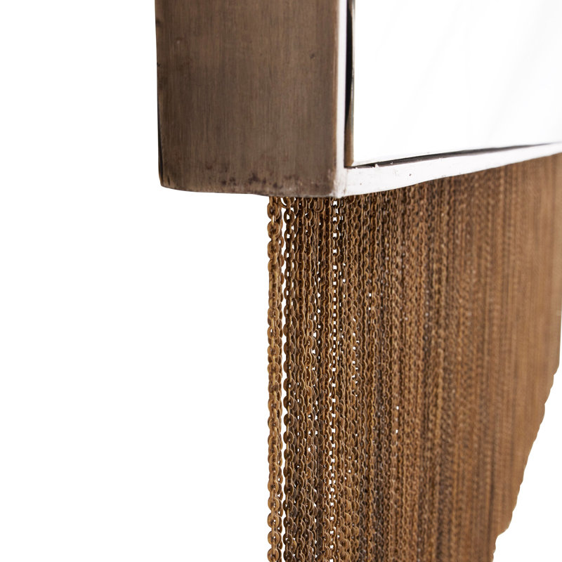 Ozzy Half-circle Iron Mirror