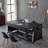 83.86'' L 3 Game Rotating Multi Game Table
