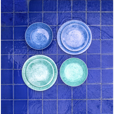 Jon 21cm Melamine Dessert Plate in Blue