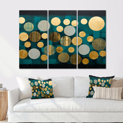 Saroyan - Geometric Wall Art Decor Set