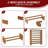 8-Tier Display Wine Storage Shelf