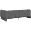  Structure de lit d'angle en velours gris foncé 39,37 x 79,92 po-134448553
