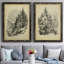 Toile encadrée de qualité supérieure The Larch-2017513210-2017513211