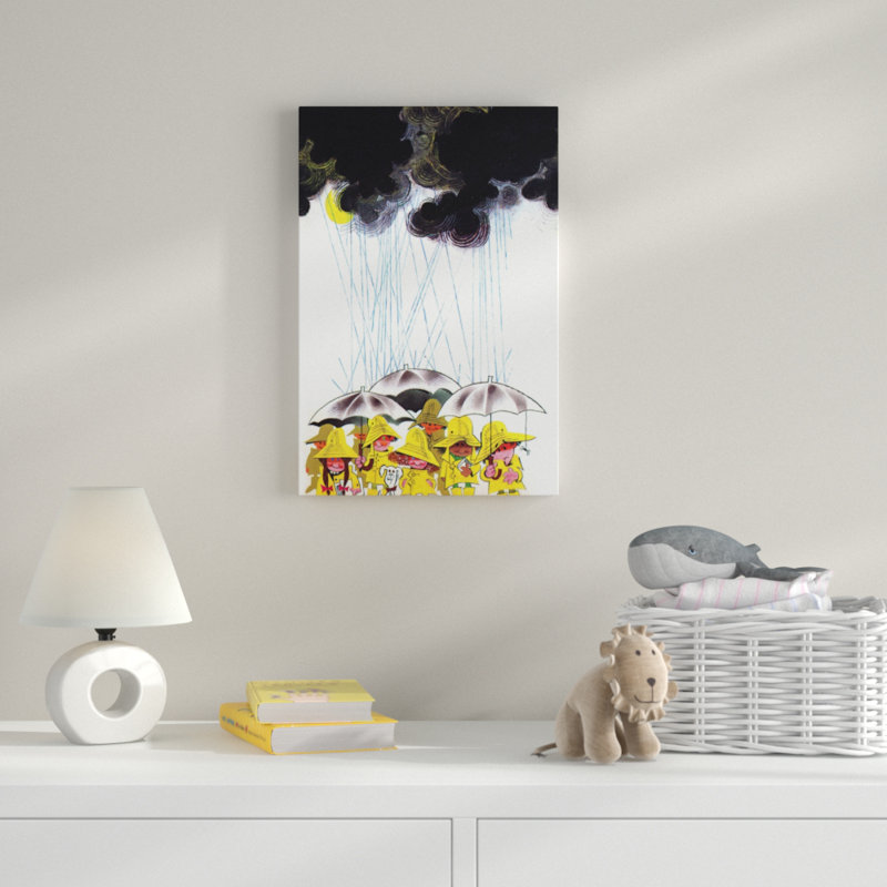 Heavy Rain - Painting on Canvas, 91cm H x 61cm W