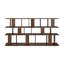 Irregular Solid Wood Geometric Bookcase-1551086716