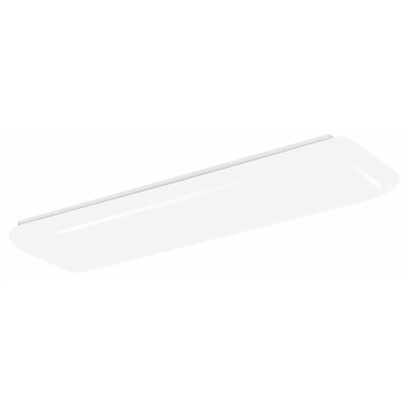 Plafonnier linéaire linéaire flottant étroit de 120 po Laeth de Laeth - 120 V - Blanc
