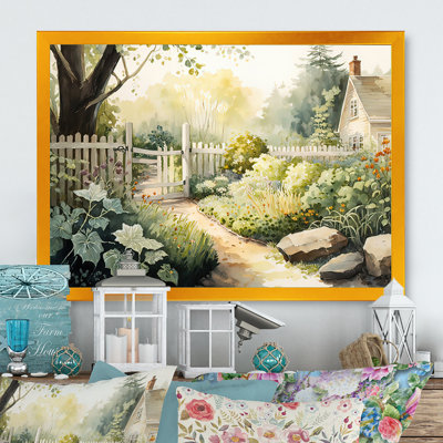 «Farm Fresh Garden III», art mural sur toile