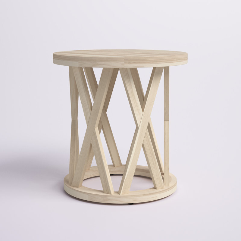 Charette Solid Wood Frame End Table