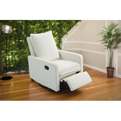 Fauteuil inclinable et pivotant à 360 ° - Inclinaison manuelle par boucle - Revêtement court en velours - Polyvalent dans plusieurs pièces?
