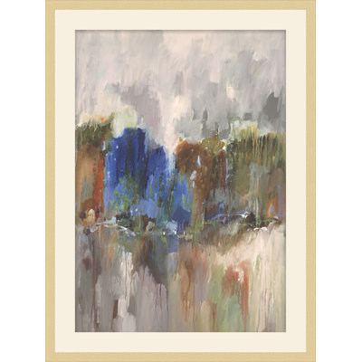 Cascading Forrest 1 Framed Acrylic Painting Print