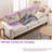 75" Modern  Chenille Upholstered 3 Seater Sofa with Deep Seat, Cream-860513874
