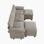 Canapé modulaire Snyder 120,5 po - Canapé modulaire modulaire en chenille avec fabrication en contreplaqué durable-108116083