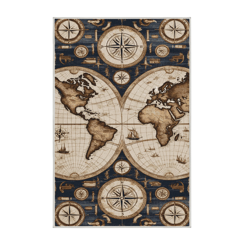  Tapis nautique lavable, Rectangle 7 pi x 9 pi