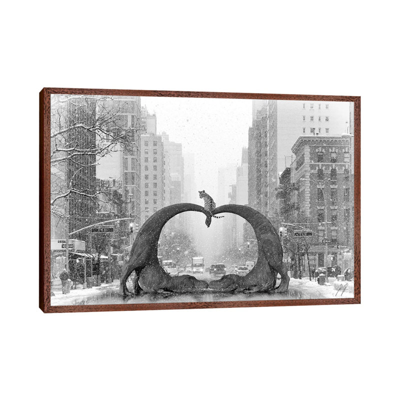We Are Family IV by Kathrin Federer - Print on Canvas, 66.04 cm H x 45.72 cm W, Classic Wood Framed Canvas