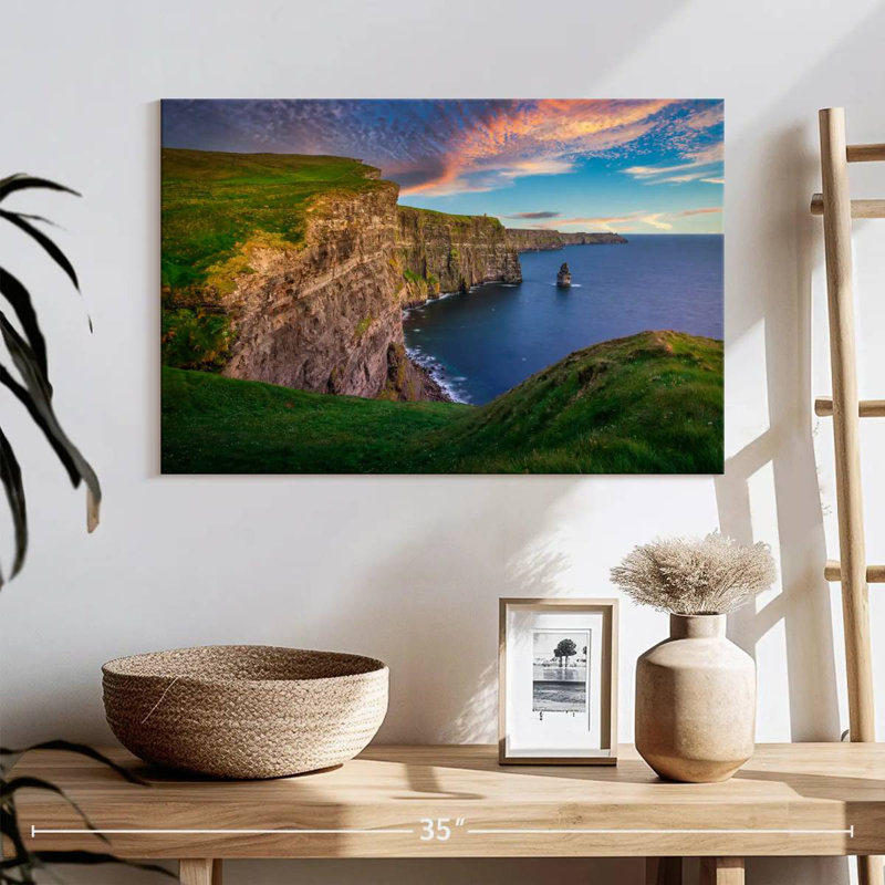 Gillard Sea Cliff Of Moher, H 16 po x l 24 po