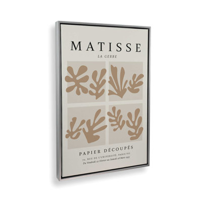 Matisse's La Gerbe Quartet in Brown