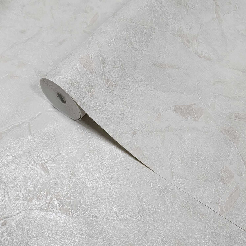 Papier peint enduit ivoire Renava