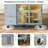 Kitchen Island with Drop Leaf-894807322
