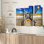«Runway Biplane» sur toile-98978753