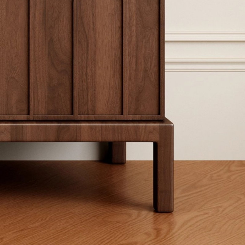 Buffet moderne, rétro et simple, Noyer
