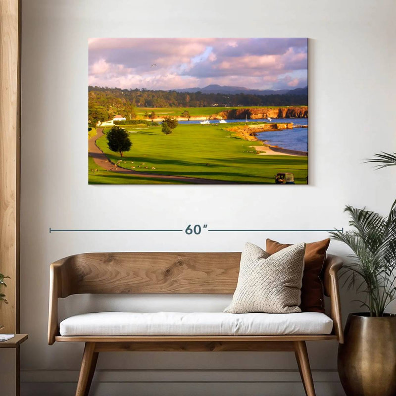 Parcours de golf Sirci Pebble Beach, H 30 po x l 45 po