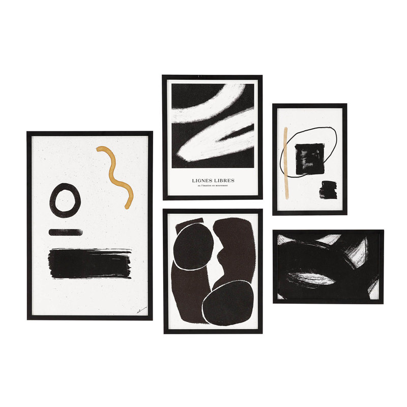 5 Piece Art Print