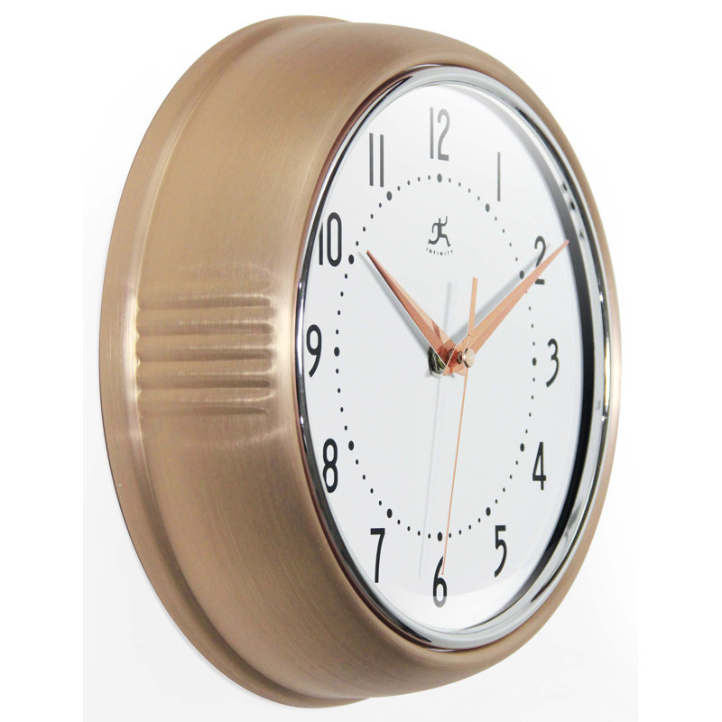 Horloge murale Desdra, Petit, Cuivre