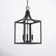 Carla 3 Light Metal Dimmable Lantern Chandelier