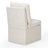 Chenille Upholstered Dining Chair With Storage With Casters-692468573-692468574