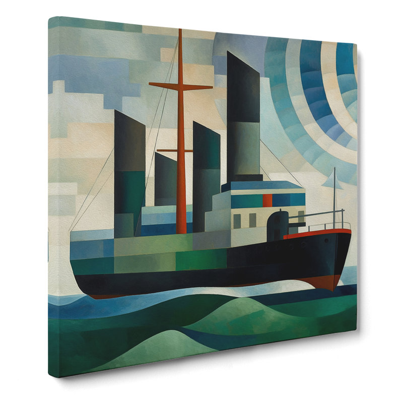 Modern Wall Art - Wrapped Canvas, 35cm H x 35cm W x 3cm D