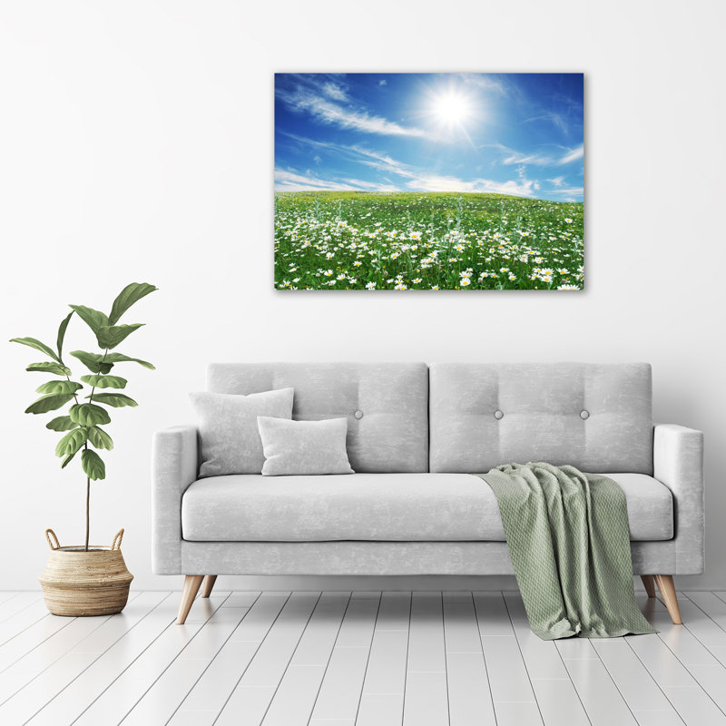 Meadow - No Frame Print on Glass