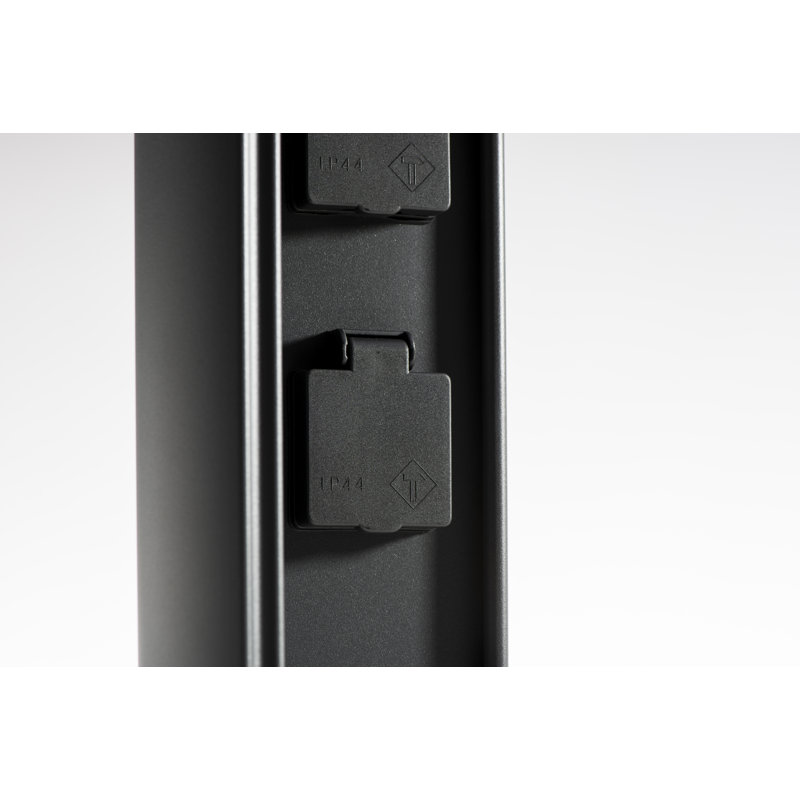 Anthracite Duplex Socket