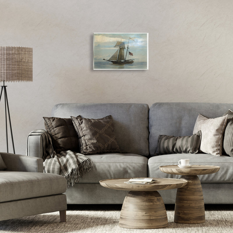 Art mural classique sur toile avec drapeau par Graffi *ee Studios, H 10 po x l 15 po