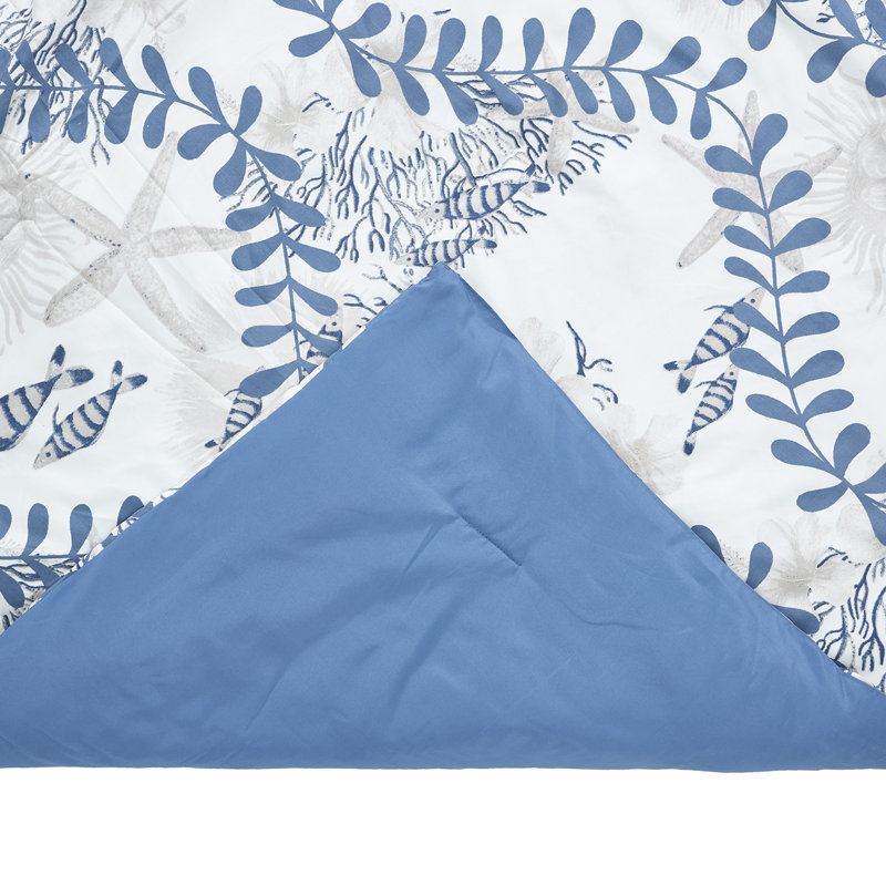 Polyester Nautical Comforter Set, King Comforter + 5 Additional Pieces