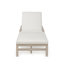 Ensemble de 2 chaises longues réglables à 5 positions pour l'extérieur-1966524374