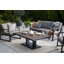 Nadasha - Hemsby 3 Piece Sofa Set with Gas Adjust Table and Cushions