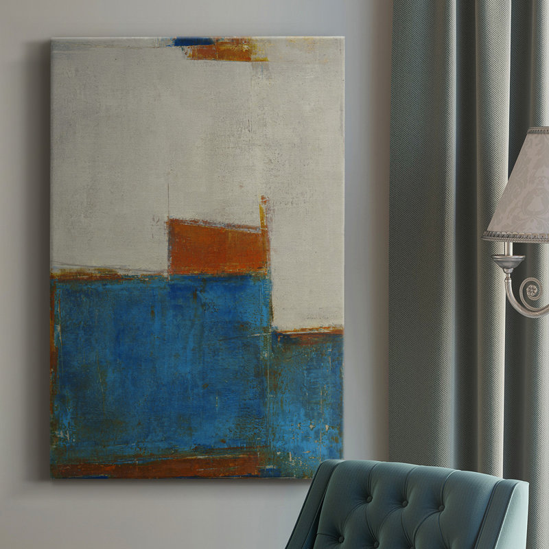 Coucher de soleil pour quelqu'un - impression sur toile tendue, H 18 po x l 12 po x P 1 po