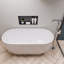 Baignoire de trempage autoportante 59 po. X 28 po.
