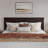 Madison Solid Wood Platform Bed with Matching Footboard & Storage Drawers -96140350-96140349