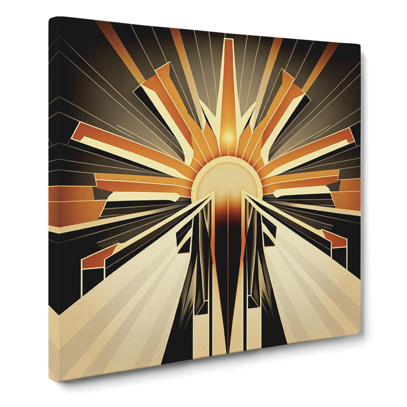 Sun - Wrapped Canvas