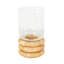 Lampe ouragan ronde en verre Delevan Cole and Gray