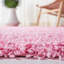 Tapis d'intérieur tissé à la main rose Baldev-716963496