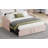 Twin Size Daybed With Extended Pop Up Trundle, Upholstered Sofa Bed Daybed, Space-Saving Twin To King Design,  For Guest Room, Velvet, Pink-1183902031