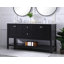 Ensemble de meuble-lavabo double 60 po Bonsai-24949962
