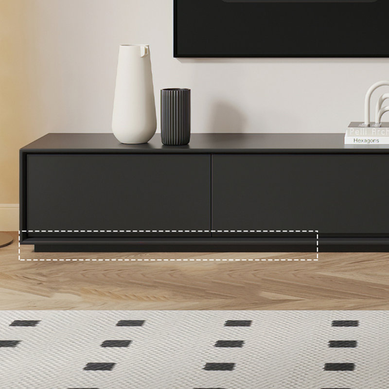 Modern Simple Style TV Stand, 13.78”H x 94.48”L x 15.75”W