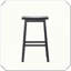 Tabouret de selle robuste, durable, élégant, pratique, compact, fonctionnel, confortable