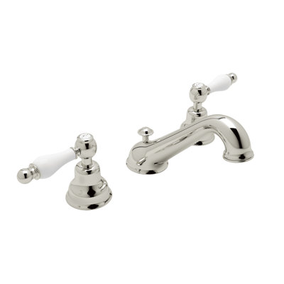 Arcana Widespread Lavatory Faucet With C-Spout