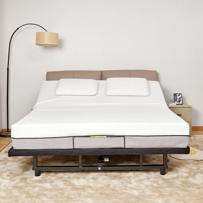 Queen Adjustable Bed Base Frame with Wireless Remote and Zero Gravity
